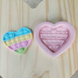 Load image into Gallery viewer, MA 807 Heart LG Silicone Mold