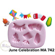 Load image into Gallery viewer, MA 742 June Celebration Silicone Mold