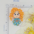 Load image into Gallery viewer, 371 Merina Green Clay Doll for Bow-Center, Jewelry Charms, Accessories, and More