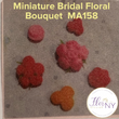 Load image into Gallery viewer, MA 158 Miniature Bridal Floral Bouquet Silicone Mold