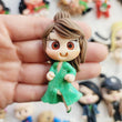 Load image into Gallery viewer, 276 JLO Clay Doll for Bow-Center, Jewelry Charms, Accessories, and More