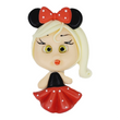 Load image into Gallery viewer, Milla #393 Clay Doll for Bow-Center, Jewelry Charms, Accessories, and More