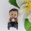 Load image into Gallery viewer, 272 Jhonny Clay Doll for Bow-Center, Jewelry Charms, Accessories, and More