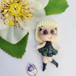 Load image into Gallery viewer, 307 Lady G Clay Doll for Bow-Center, Jewelry Charms, Accessories, and More