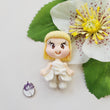 Load image into Gallery viewer, 308 Lady G Mummy Clay Doll for Bow-Center, Jewelry Charms, Accessories, and More