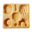 Load image into Gallery viewer, MD #02 Hair Styles 2 Silicone Mold