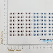 Load image into Gallery viewer, Adhesive Resin Eyes for Clays MF 57 M Realistic P (8X7 mm) 63 Units