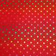 Load image into Gallery viewer, Punch Leather Hearts - Red Rainbow Faux Leather Printed Vinyl Sheet