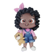 Load image into Gallery viewer, Diamond #147a Clay Doll for Bow-Center, Jewelry Charms, Accessories, and More