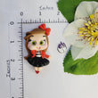 Load image into Gallery viewer, 112 Charlotte and Sophia Twins Clay Doll for Bow-Center, Jewelry Charms, Accessories, and More