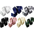 Load image into Gallery viewer, Gold and Silver Weft Double Face Ribbon - 1 1/2" (38mm) - 5 yards