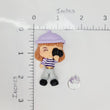 Load image into Gallery viewer, 569 Vera The Photographer Clay Doll for Bow-Center, Jewelry Charms, Accessories, and More