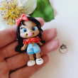 Load image into Gallery viewer, 119 Ciara Clay Doll for Bow-Center, Jewelry Charms, Accessories, and More