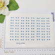 Load image into Gallery viewer, Adhesive Resin Eyes for Clays (Blue) MNC 410-PP (X-Sm) 72 Pairs
