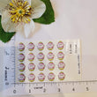 Load image into Gallery viewer, Adhesive Resin Easter Eggs with Bunny V.A.for Clays Multicolor (SM) 20 Pairs(P)