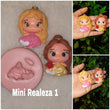 Load image into Gallery viewer, SA #29 Princess Dress Silicone Mold