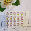 Load image into Gallery viewer, Adhesive Resin Easter Eggs with Bunny V.A.for Clays Multicolor (SM) 20 Pairs(P)