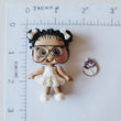 Load image into Gallery viewer, 144 Delilah Clay Doll for Bow-Center, Jewelry Charms, Accessories, and More