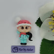 Load image into Gallery viewer, Khloe #299 Clay Doll for Bow-Center, Jewelry Charms, Accessories, and More