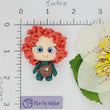 Load image into Gallery viewer, Merina Baby #369 Clay Doll for Bow-Center, Jewelry Charms, Accessories, and More
