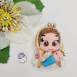 Load image into Gallery viewer, 248 Holy Mary 1 Clay Doll for Bow-Center, Jewelry Charms, Accessories, and More
