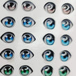 Load image into Gallery viewer, Adhesive Resin Eyes for Clays Multicolor STY R072 P Combo 64Pairs