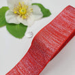 Load image into Gallery viewer, Red Satin/Lurex Ribbon - 027705 - 1 1/2" (40mm) - 5 yards