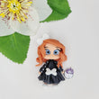 Load image into Gallery viewer, 297 Kennedy Clay Doll for Bow-Center, Jewelry Charms, Accessories, and More