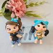 Load image into Gallery viewer, AJ #50 Cute little body #5 silicone mold