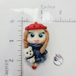 Load image into Gallery viewer, 288 Kailey Clay Doll for Bow-Center, Jewelry Charms, Accessories, and More