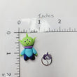 Load image into Gallery viewer, 397 Mini Alien Clay Doll for Bow-Center, Jewelry Charms, Accessories, and More