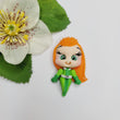 Load image into Gallery viewer, 534 Spy Sam Clay Doll for Bow-Center, Jewelry Charms, Accessories, and More