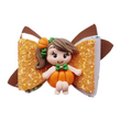 Load image into Gallery viewer, Pumpkin Lila Hair-Bow