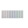 Load image into Gallery viewer, Adhesive Resin Eyes for Clays MF 57 M Realistic P (8X7 mm) 63 Units