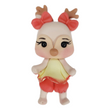 Load image into Gallery viewer, 291 Kalie Reindeer Xmas Clay Doll for Bow-Center, Jewelry Charms, Accessories, and More