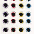 Load image into Gallery viewer, Adhesive Resin Eyes for Clays Multicolor MNC 542-PP (X-SMALL) 64 Pairs