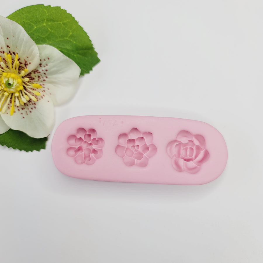 (Minor Defects) Mini  Succulents Silicone Mold 650 MA
