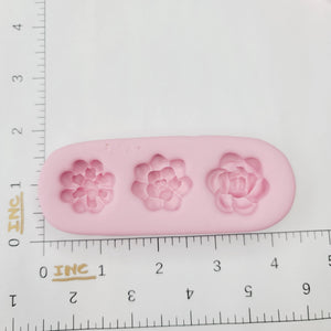 (Minor Defects) Mini  Succulents Silicone Mold 650 MA