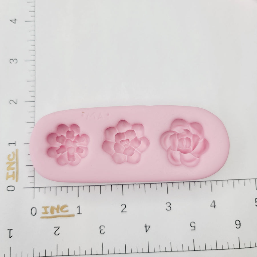 (Minor Defects) Mini  Succulents Silicone Mold 650 MA