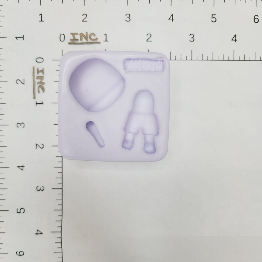 Adorable  Small Cake Top Silicone Mold FNY #33