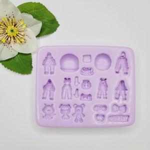 Creative Fashion Silicone Mold FNY #22