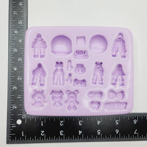 Creative Fashion Silicone Mold FNY #22