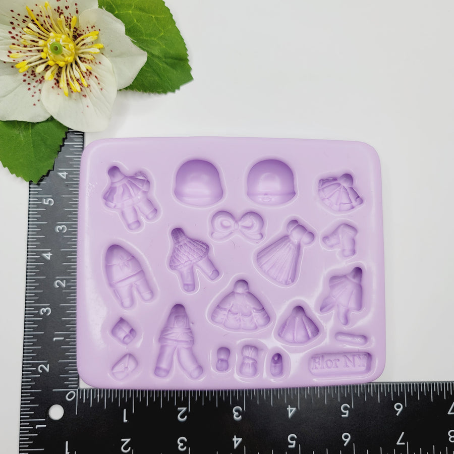 Mini Cute Creations Silicone Mold FNY #23