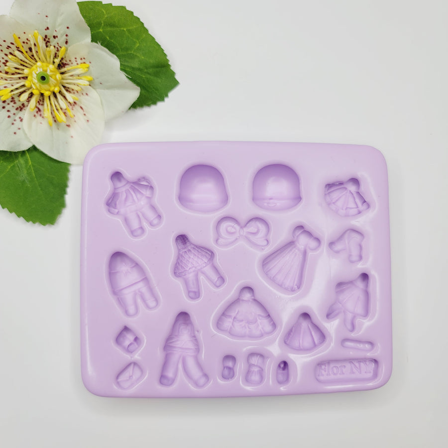 Mini Cute Creations Silicone Mold FNY #23