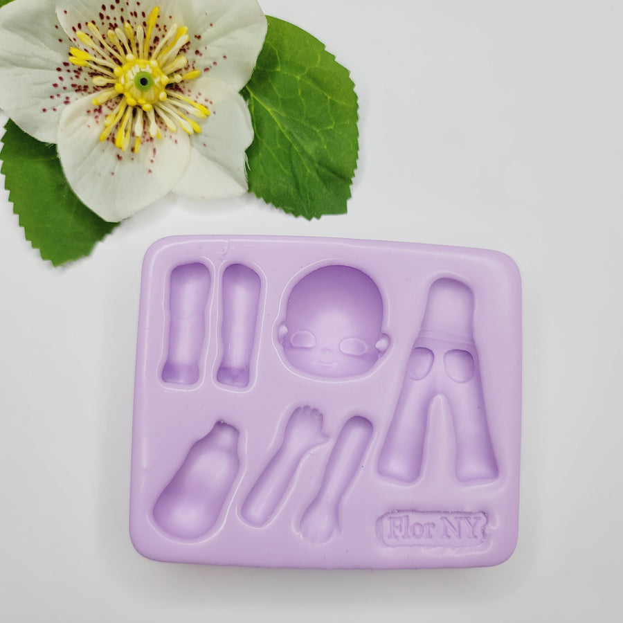 Universal Dolls Silicone Mold FNY #27