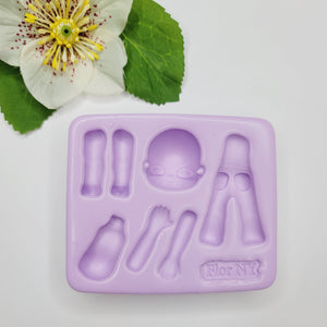 Universal Dolls Silicone Mold FNY #27