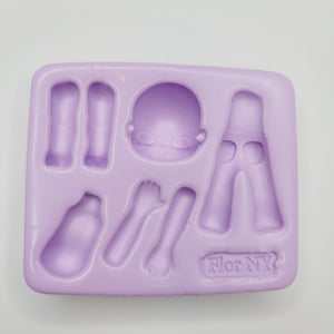 Universal Dolls Silicone Mold FNY #27