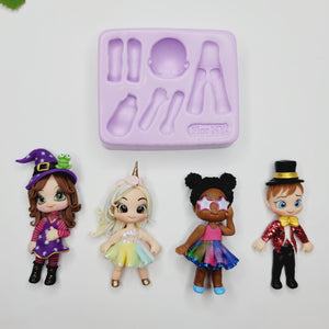 Universal Dolls Silicone Mold FNY #27