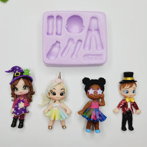 Universal Dolls Silicone Mold FNY #27