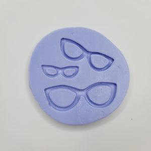 Cat Eyeglasses Silicone Mold FNY #30